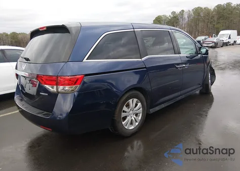 2016 Honda Odyssey Se from USA, damaged, VIN 5FNRL5H30GB134075